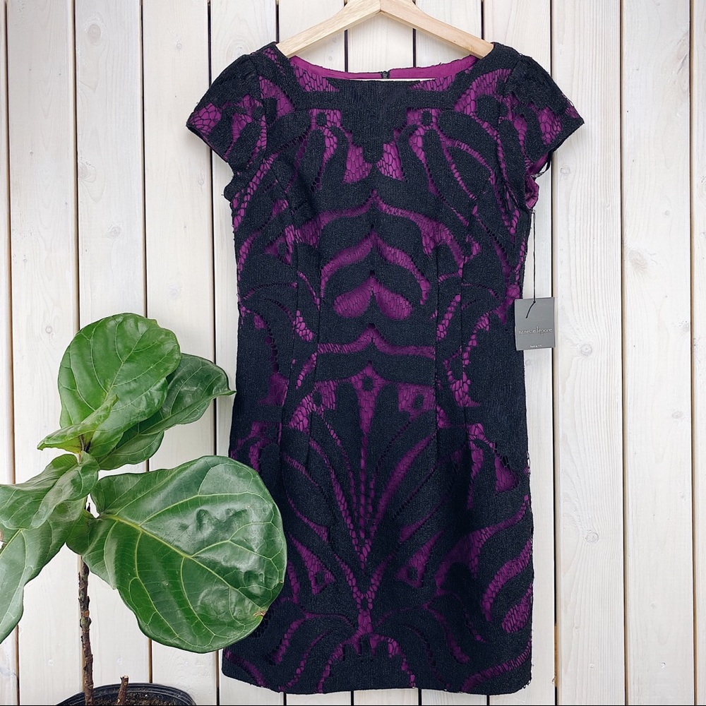 Nanette Lepore | Lucky Number Lace Shift Dress NWT